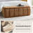 Vanesa 50.5"W Modern Chenille Fully Assemble Upholstered Filp-Top Storage Bench With Solid Wood Base-1866697170