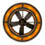 Tall Pines Outdoor Downrod Ceiling Fan