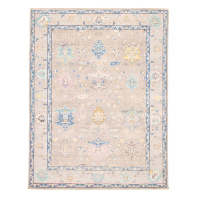 One-of-a-Kind 9'1" X 11'11" New Age Wool Area Rug in