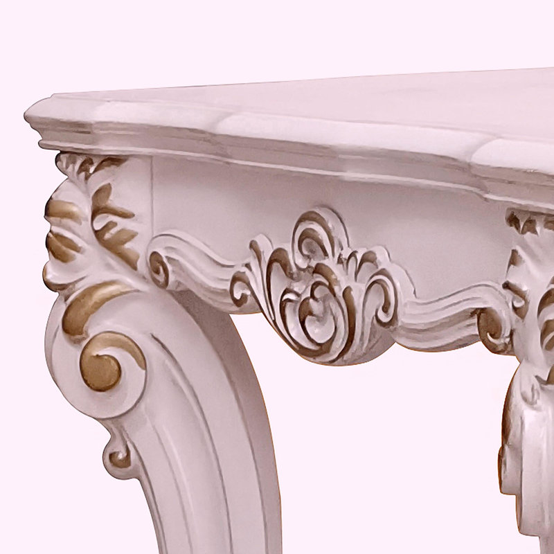 Table d'appoint carrée Antique Pearl