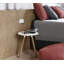 Area Outdoor Round Teak Side Table-542146429