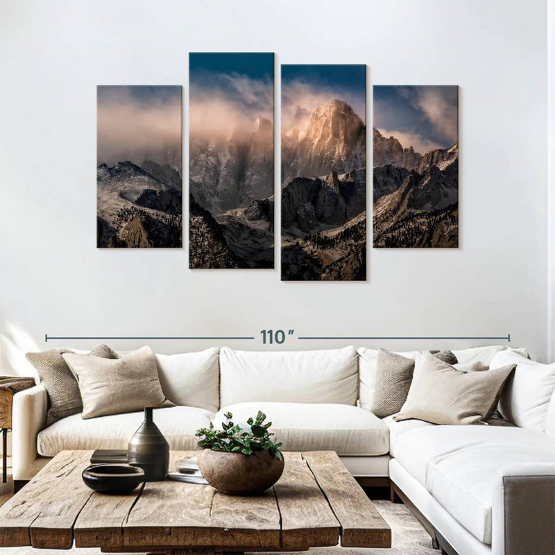 Sanctuaire d'hiver Alvord Mt. Whitney, H 54 po x l 84 po