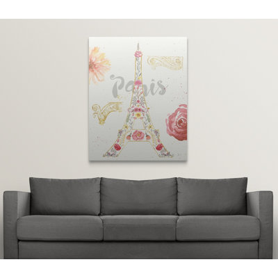 « i » par jess aiken, art textuel Paris Blooms