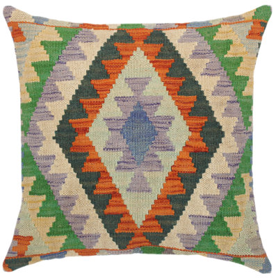 Tribal Kilim Pillows Geometric Throw Pillow