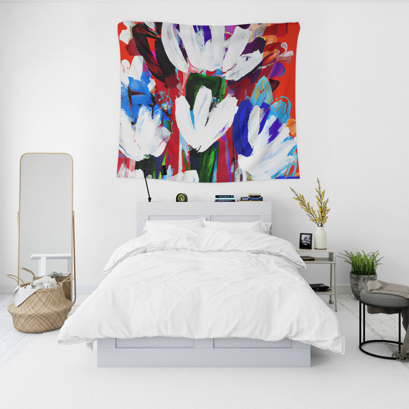 Tapisserie murale, H 88 po x l 104 po