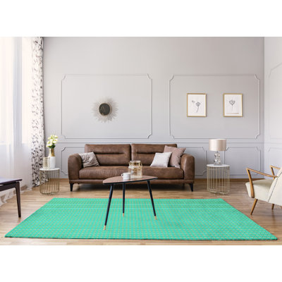 Chenille Striped Indoor Rug