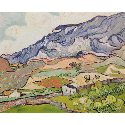 «The Alpilles» par Vincent Van Gogh, affiche brillante