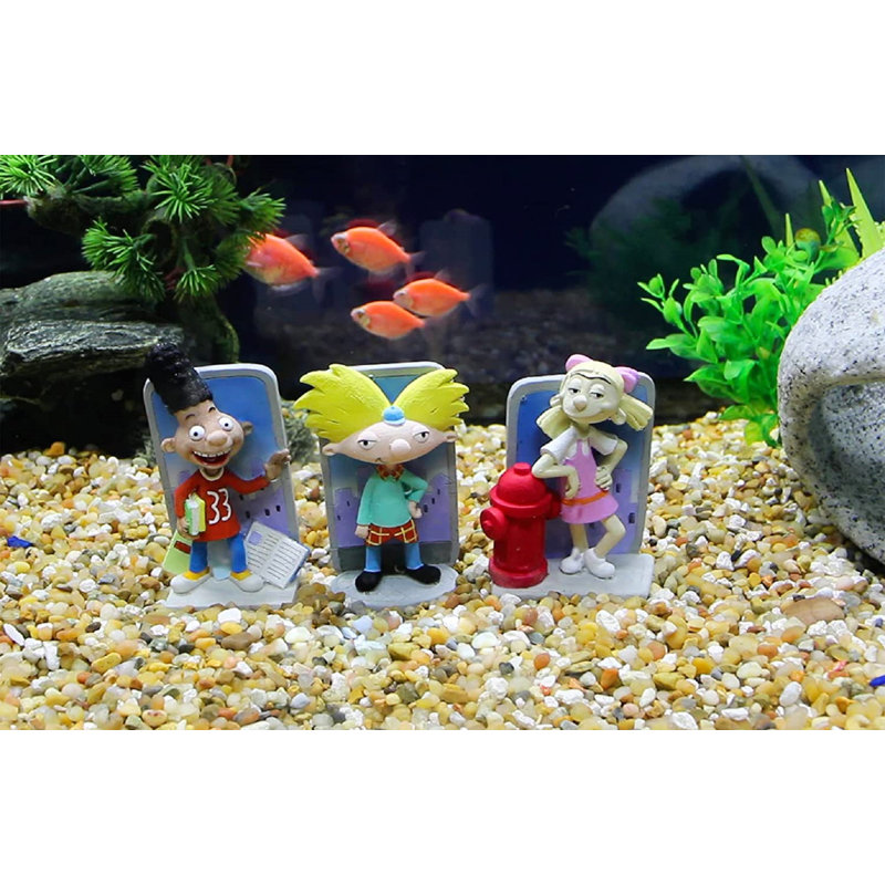 Ensemble de 3 pièces de décoration pour aquarium - Hey Hey - petit