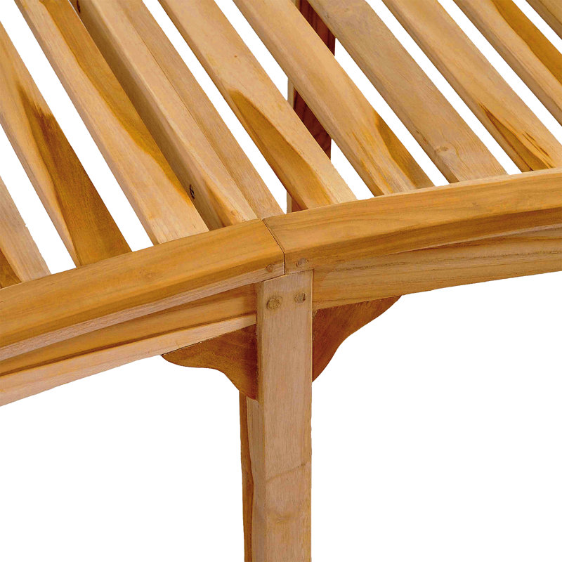 Crane Solid Wood Outdoor Bench