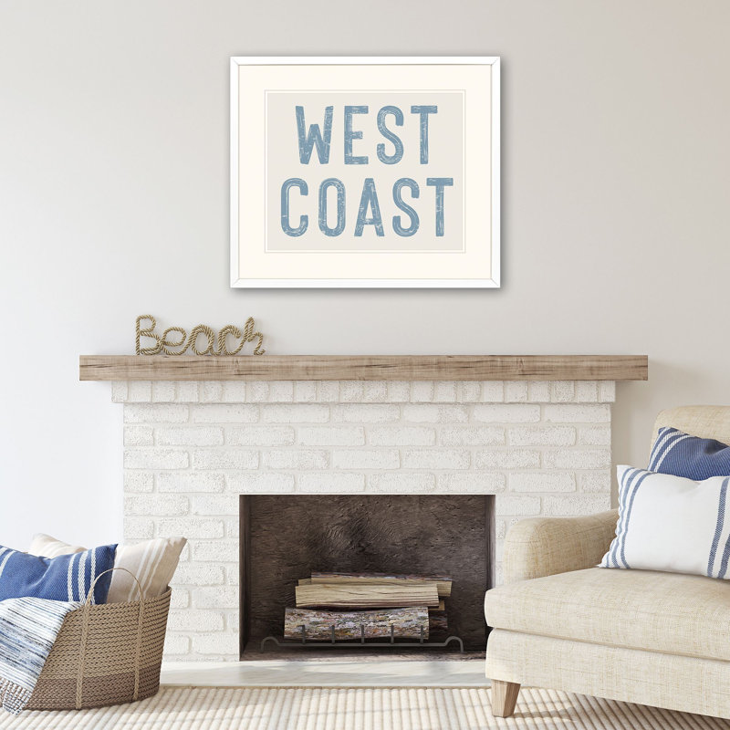 West Coast, art encadré