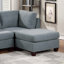 Repose-pieds de salon en tissu 1pc