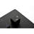 Matte Black Wall Mounted 12" Rain Shower Head - Self-Cleaning Nozzle For Intriguing Shower, Suits All Standard Arms, Conforms To American Pipe Connection Signals Mount And Bath, Compatible With