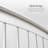 Toph Modern Off-White/Eggshell Solid Wood Low Profile Bed with Headboard-69996653