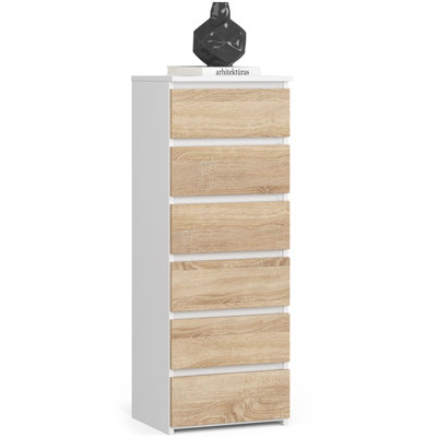 Solanus 6 -Drawer Console