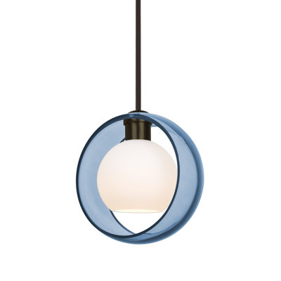 Luminaire suspendu géométrique 1 lumières simple Spigner