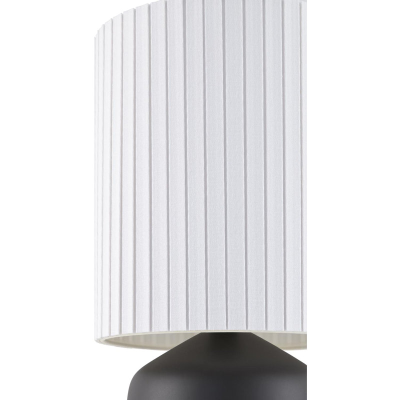 Lampe de table Bachani, Noir, noir, noir, noir