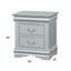Table de chevet Louis Philippe III