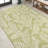 Marjory Nevis Palm Frond Green/Cream Indoor/Outdoor Rug-69807025