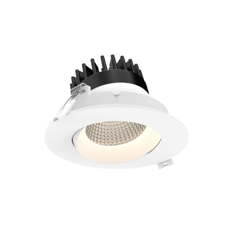 Ensemble d'éclairage encastré à DEL à température réglable et à intensité variable réglable de 4 po à température de couleur réglable Revolve