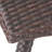 Side Table In Brown For Outdoor Space-139070887