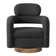 Sousan Swivel Chair With Round Storage Ottoman 2-Piece Set