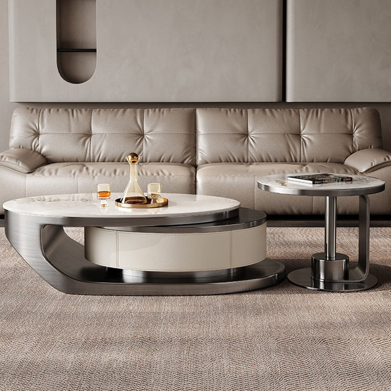 Modern minimalist coffee table set
