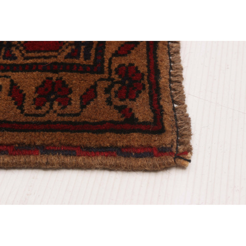 Tapis brun clair Teimani 6 pi 8 po x 9 pi 5 po