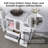 36'' Single Bathroom Vanity with Manufactured Wood Top-170194430-170194431