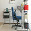 Chaise de bureau Modern Linen