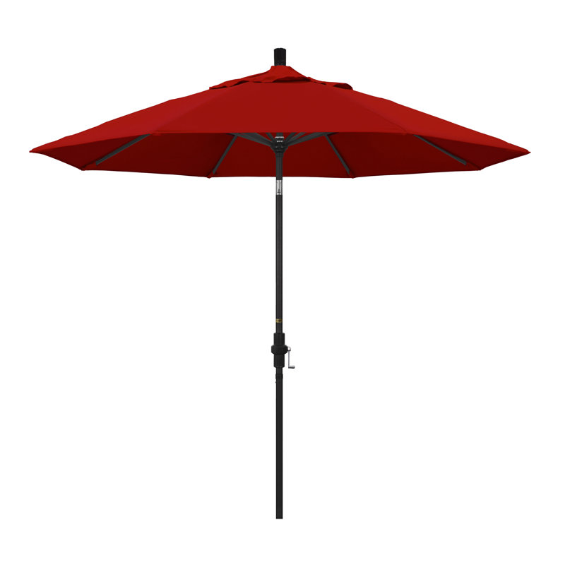 Parasol 9 'Market Sunbrella, Toile Sunbrella® bleu pacifique