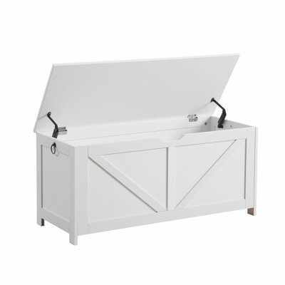 Storage Chest,Storage Bench,Retro Toy Box Organizer ,Entryway Storage Bench With 2 Hinges,Easy Assembly
