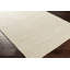 Tapis uni en jute de couleur unie à tissage plat brun clair-528535541
