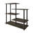 Easy Twist Assembly 5-Tier Multipurpose Shelf In Dark Grey-1141144311