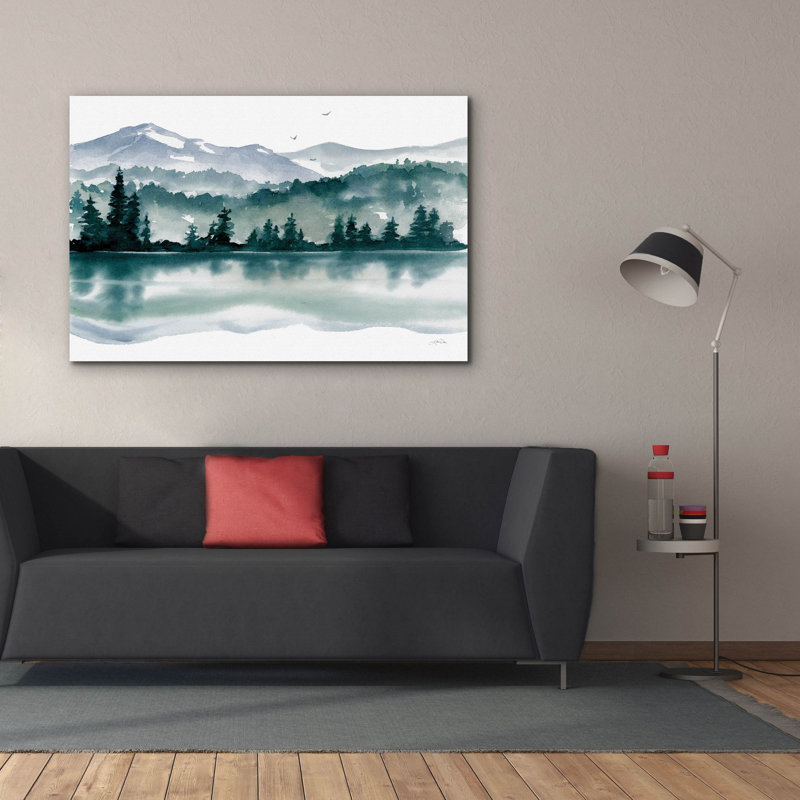 «Northwest 1» par Katrina Pete, art mural sur toile, H 40 po x l 60 po
