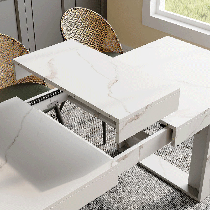 Rectangular Extendable Dining Table