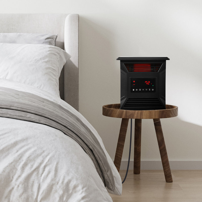 Lifesmart 6-Element Heater with Front Air Intake and Remote
