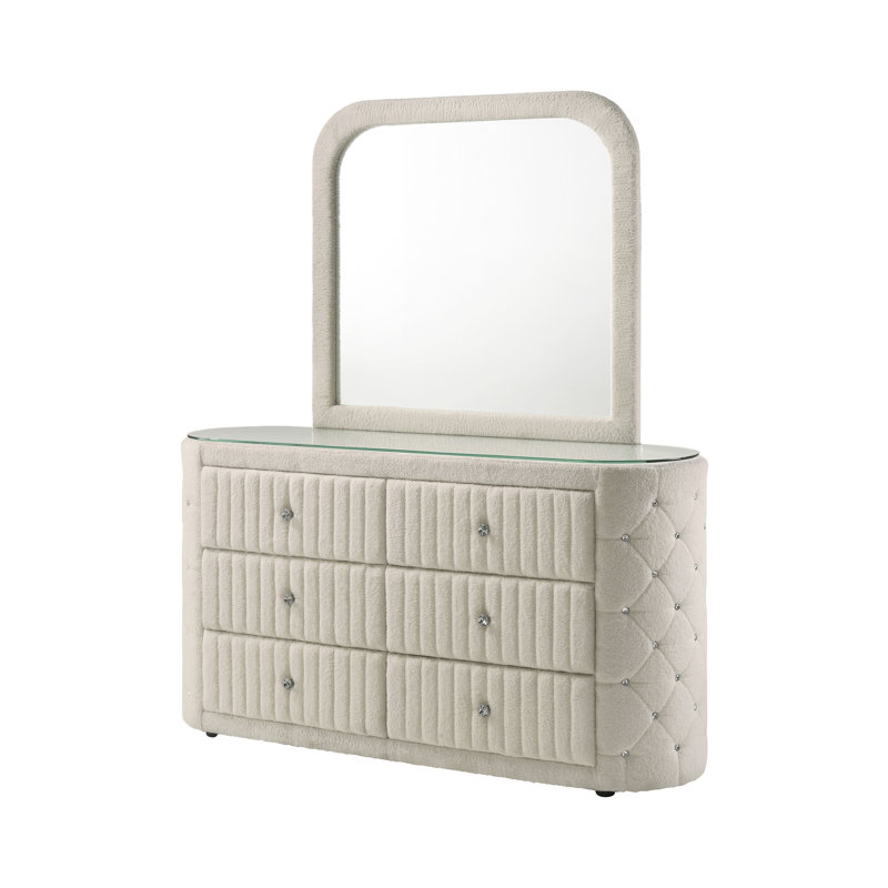 Commode 66,15 "Modern Classics avec miroir, blanc