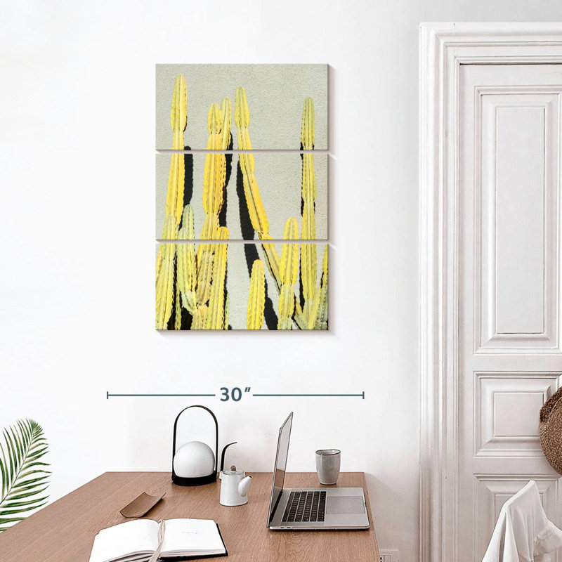 Cactus jaune Harnek, H 32 po x l 20 po