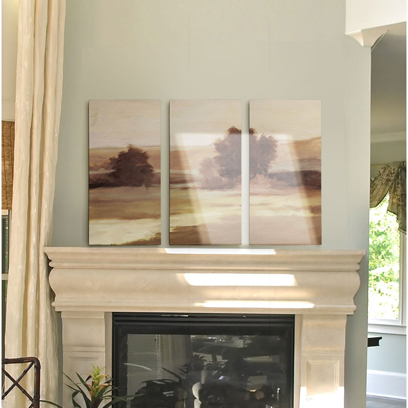 3 - Pieces, 40" H x 60" W x 1.5" D