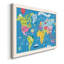 «Trip Around the World», reproduction d'art graphique sur toile encadrée-30035835-30035778