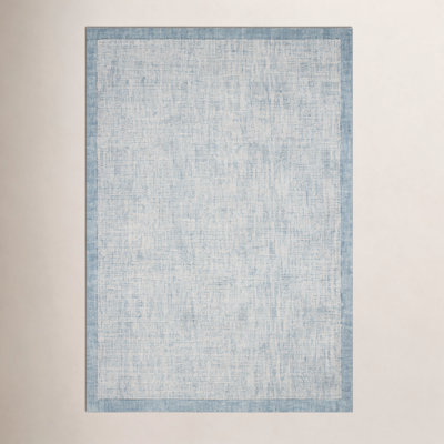 Henley Ivory / Blue Area Rug