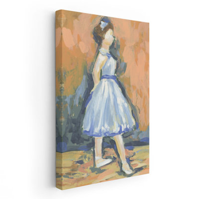 Colourful Dancer I - Canvas Print Wall Art