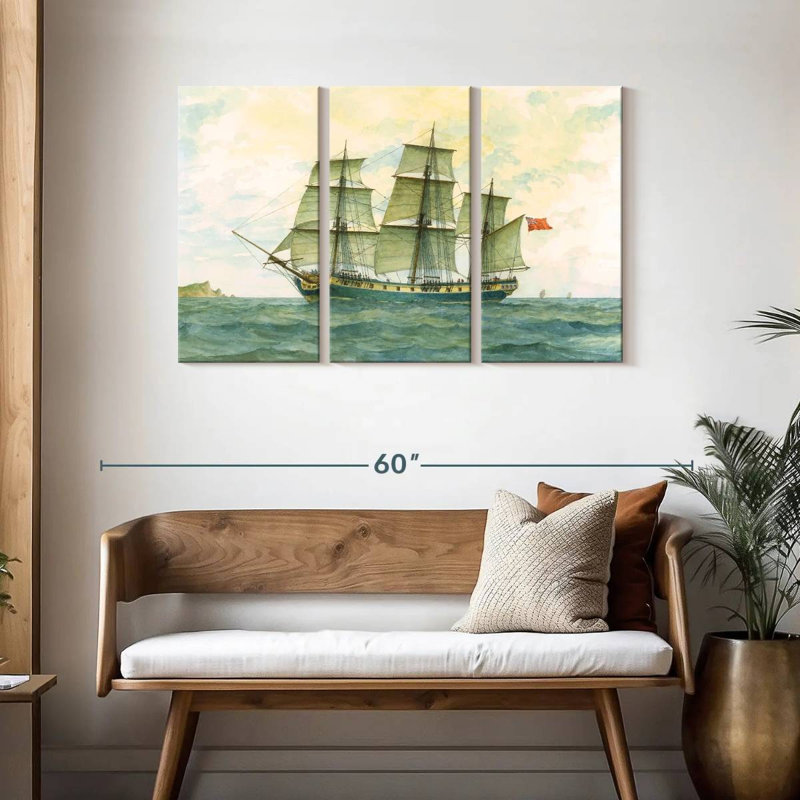 Aletra Vintage Nautical, 28" H x 45" W