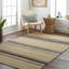 Striped Area Rug in Camel-278701041-312818165