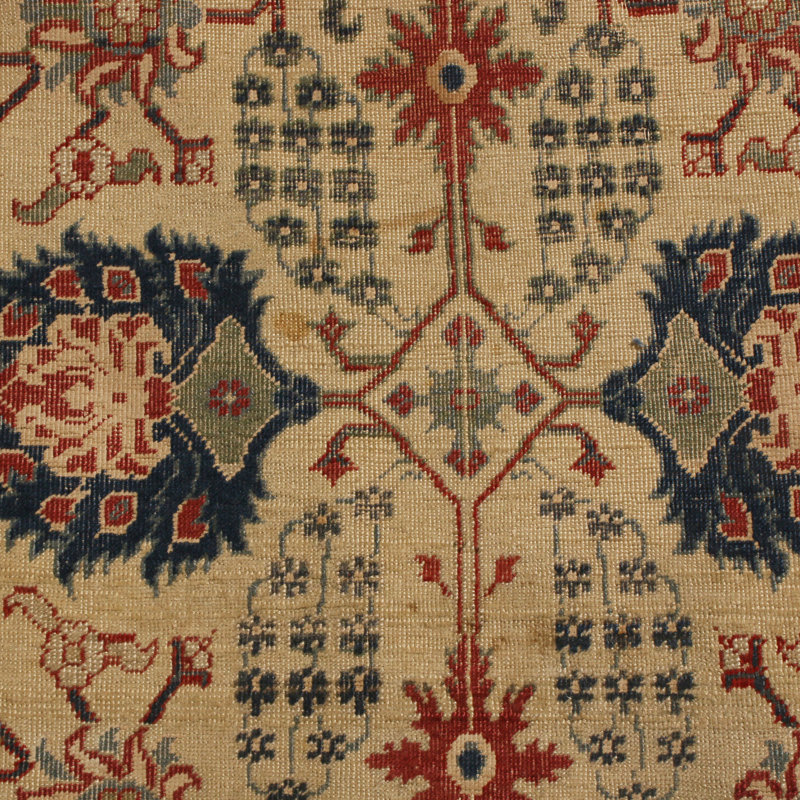 One-of-a-Kind 4'1" x 5'9" Hand Knotted Area Rug