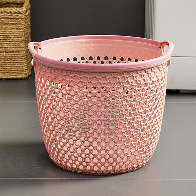 Portable Dirty Clothes Basket Dirty Clothes Storage Basket Large Clothes Rack Laundry Basket Bathroom Hollow Dirty Clothes Basket