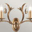 Zebulon Steel Candle Wall Light