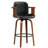 26'' High-back Swivel Bar Stool With Footrest-1579447778-1579447776