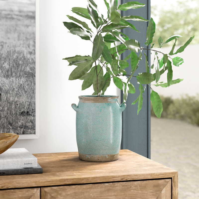 Vase de table Daria, 8" H x 7" L x 5.5" D