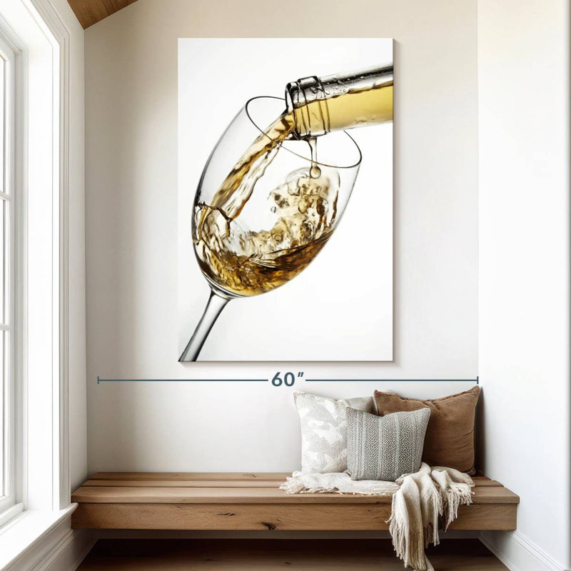 Yarlin Serving White Wine, 51" H x 34" W